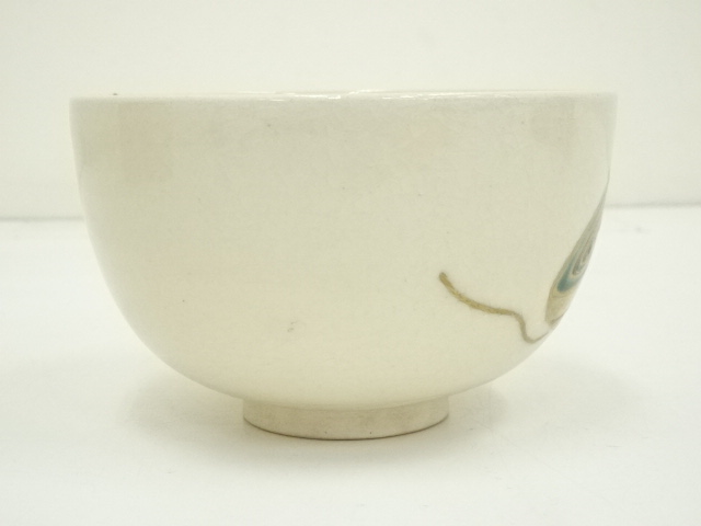 ☆ はやとばあ ☆T 能瀬三恵子 （萌春） 九谷焼 色絵金彩花草絵図 ☆